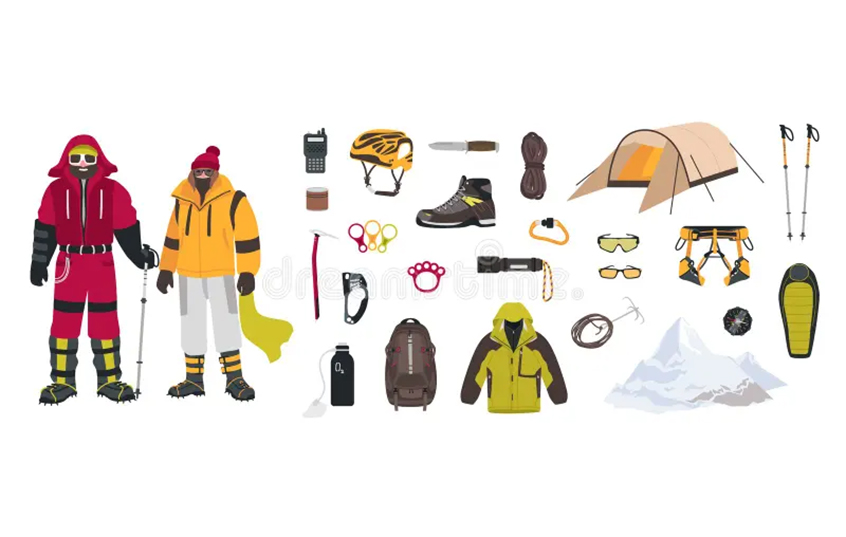 برای کوهنوردی چه وسایلی لازم است؟