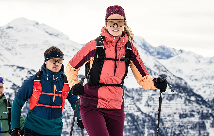 ست کاپشن و شلوار کوهنوردی زنانه