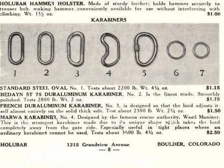 کارابین کوهنوردی چیست؟