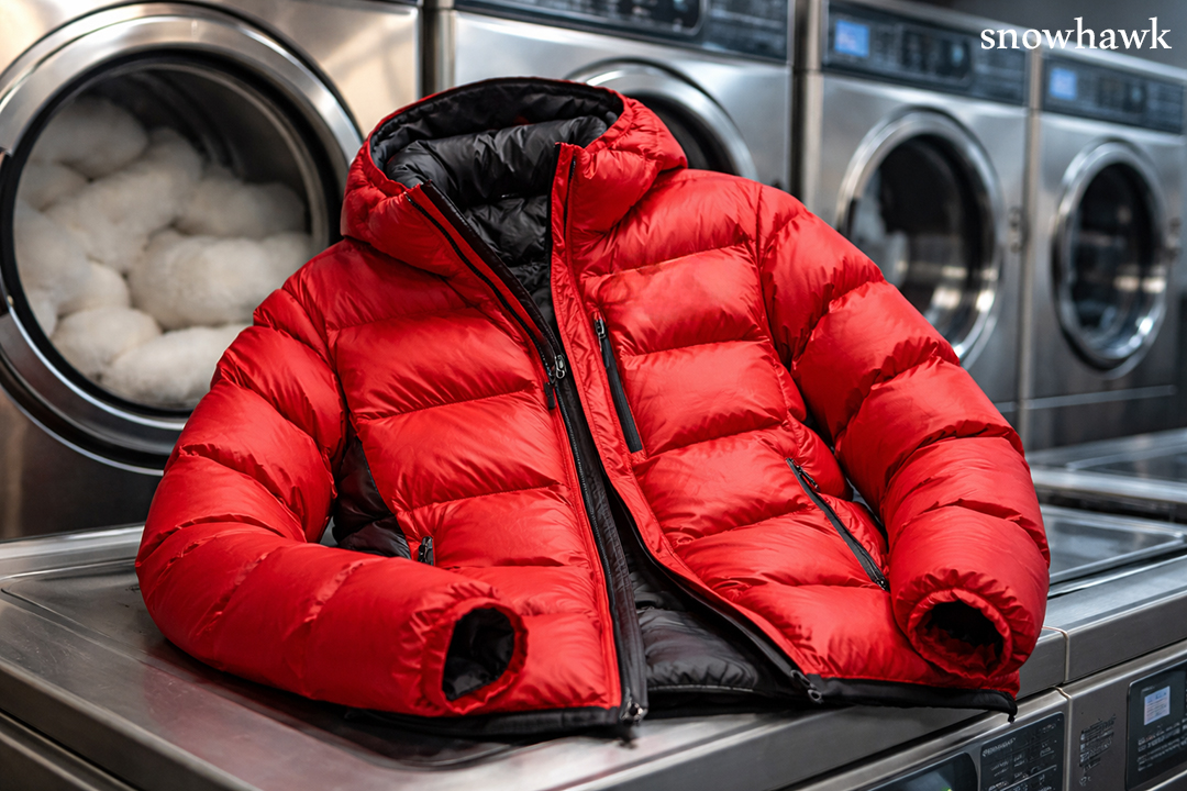 شستن کاپشن پر در خشکشویی