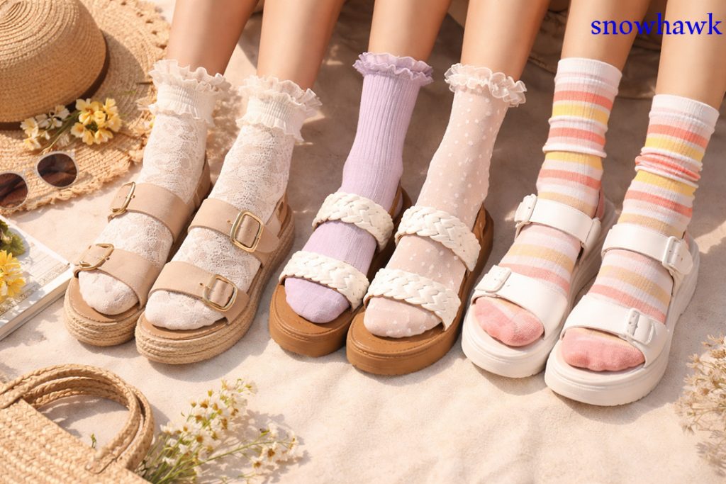 با کفش صندل چه جورابی بپوشیم؟