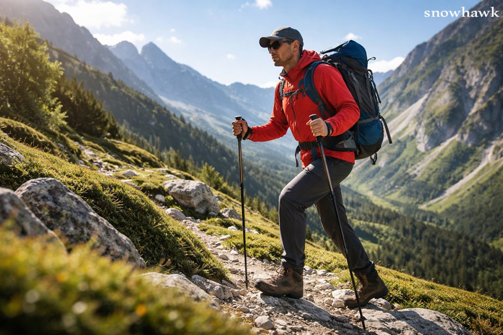 نحوه استفاده از باتوم کوهنوردی