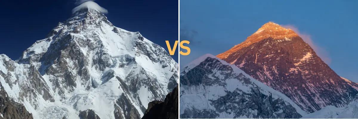 آیا K2 از اورست سخت‌تر است؟