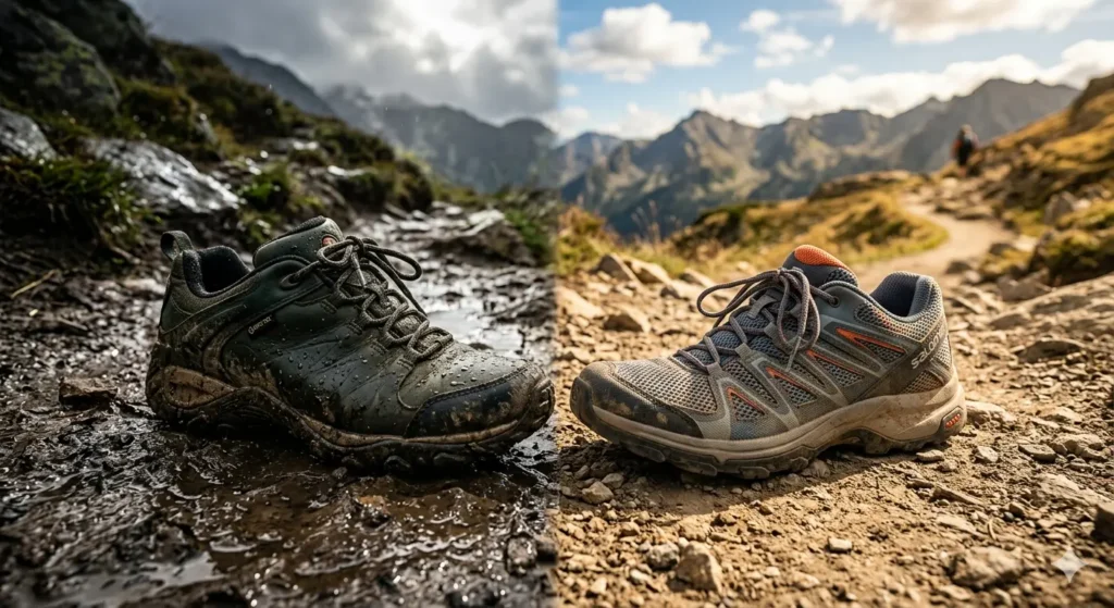 تفاوت کفش GTX و غیر GTX