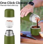 فلاسک دوجداره سانتکو 1000 میلی لیتری مدل AOSTA کد HB-1000(WC)