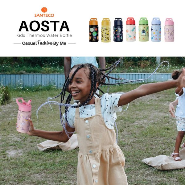 فلاسک کودک دوجداره 500 میلی لیتری سانتکو مدل AOSTA کد HGD-500-002