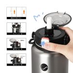 فلاسک دوجداره 1200 میلی لیتر سانتکو مدل ERIE کد HGD-1200-001