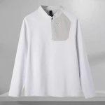 تیشرت نیم زیپ مردانه اسنوهاک کد 7456