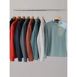 پلار نیم زیپ مردانه اسنوهاک کد SN-C2177U