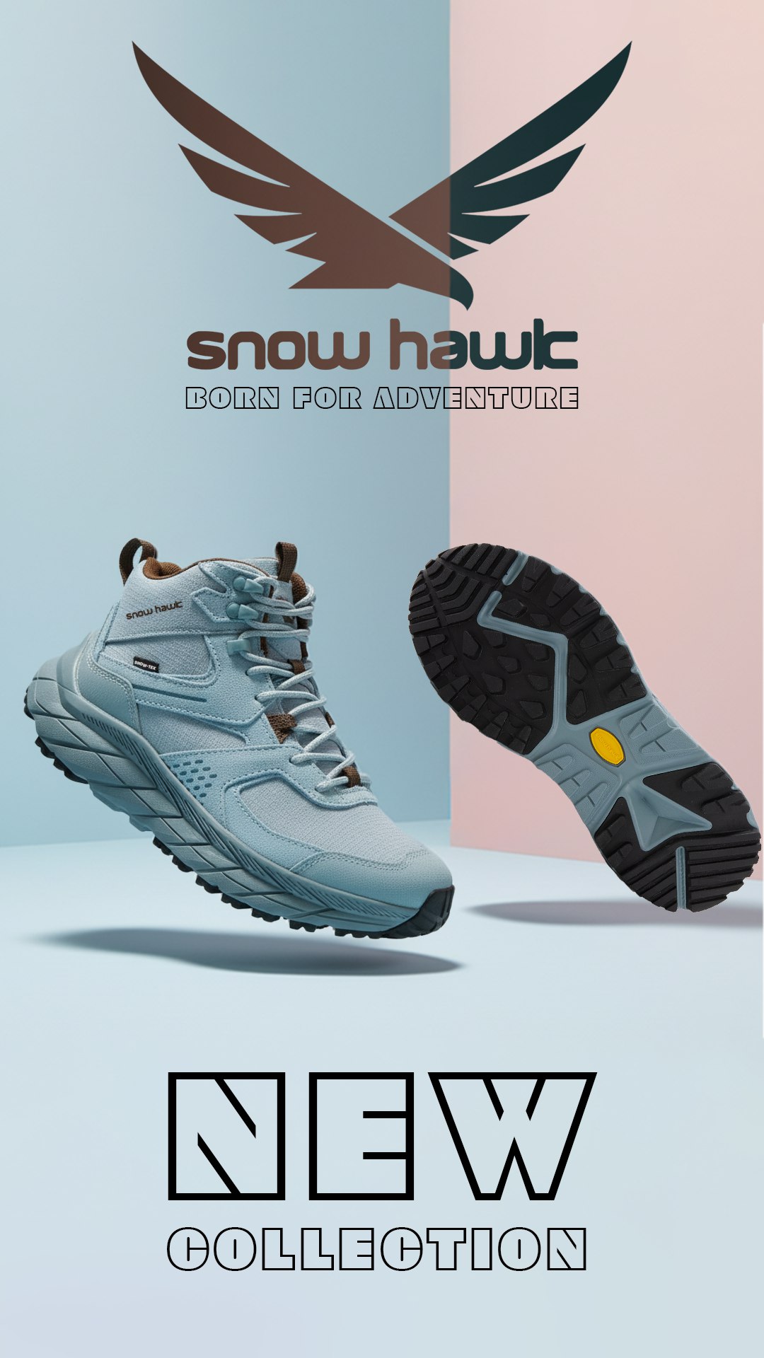 کفش ساقدار مردانه اسنوهاک مدل NAPALI کد sn-s1123M