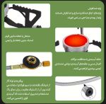 سرشعله تاشو با شعله مادون قرمز اسنوهاک مدل BLAZE PRO کد SN-C6197